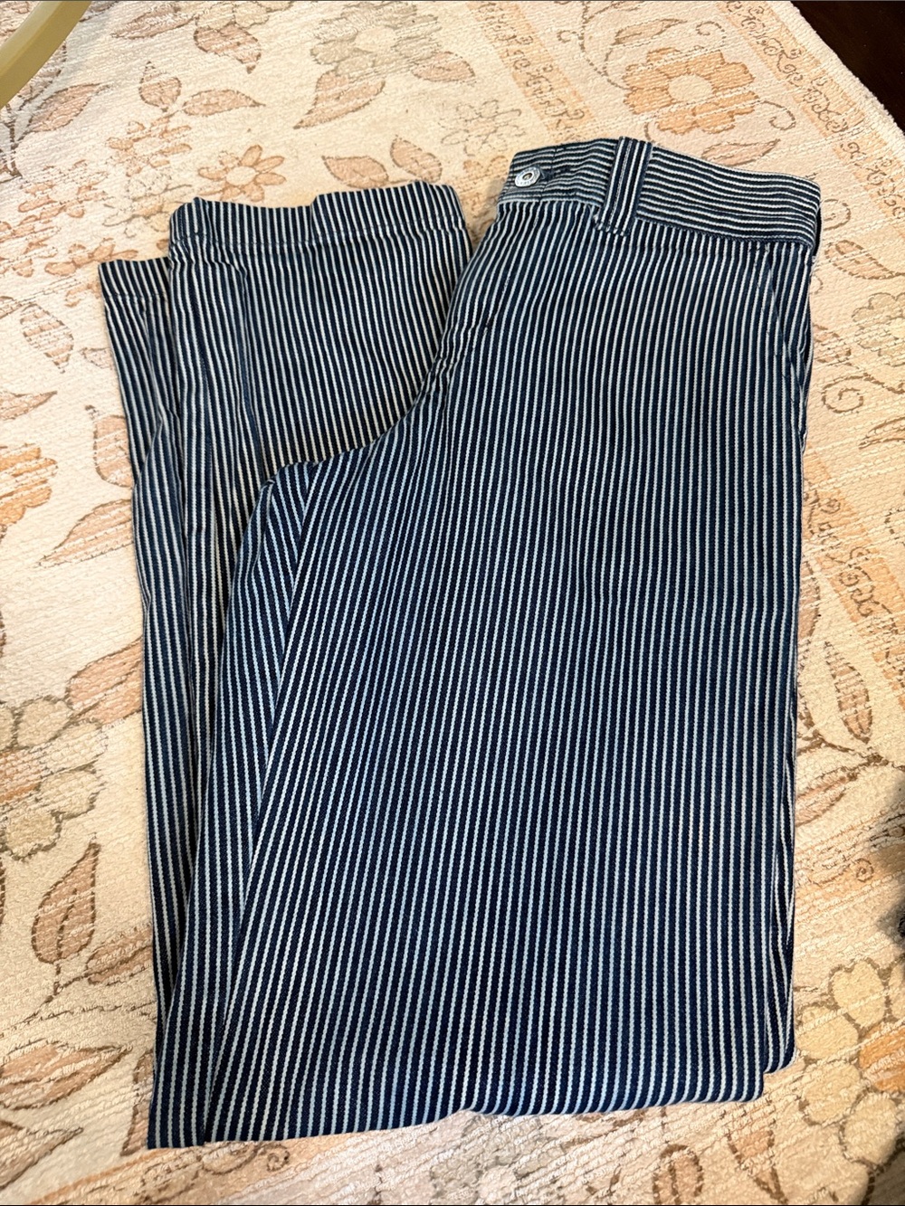 Dickies Navy and White Pinstripe pants